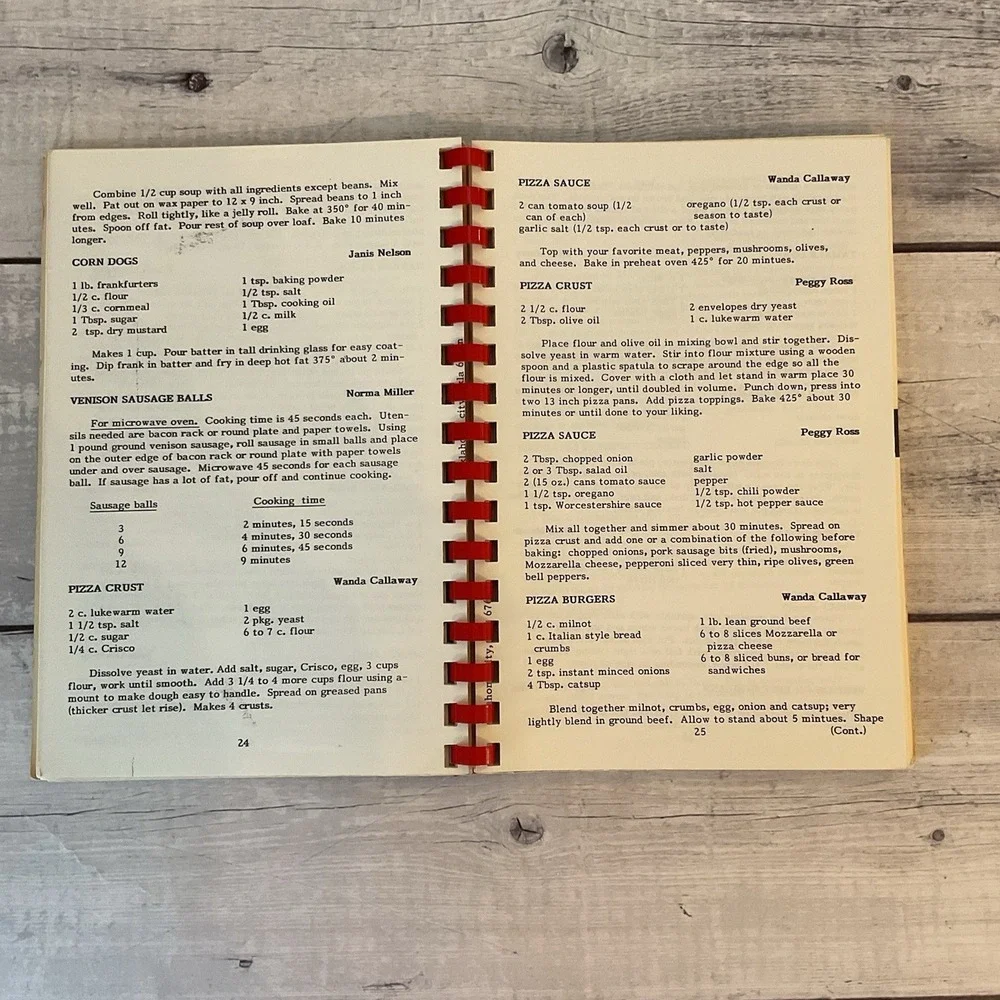 Cook'N Favorites Capitol City‎ Bow hunters Oklahoma Cookbook Recipes 1982
